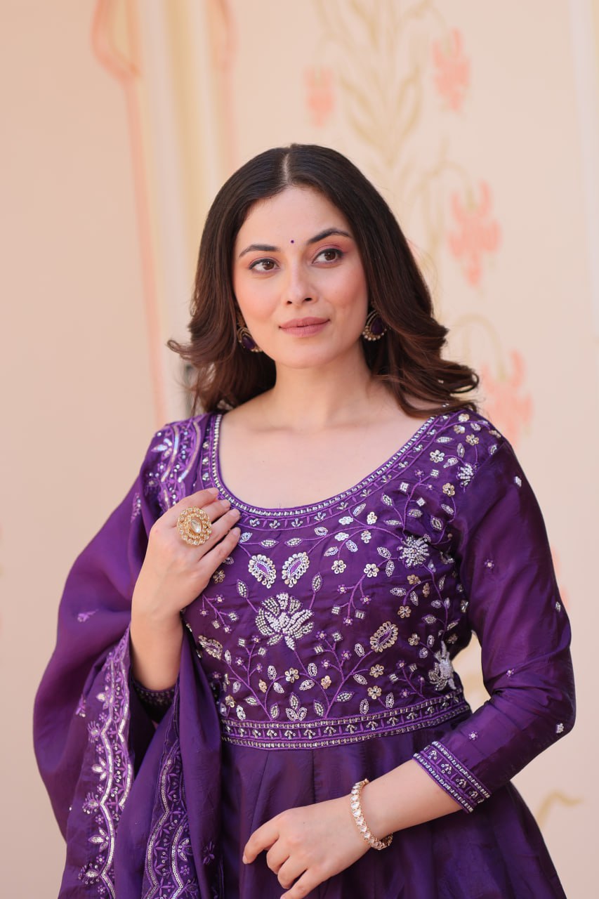Wedding Special Gown with Dupatta