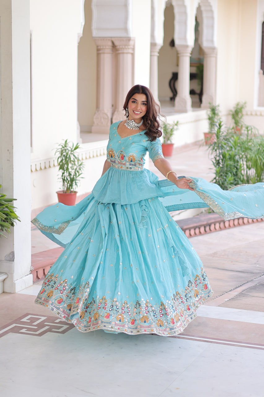 Kediya Style Blouse Choli Set