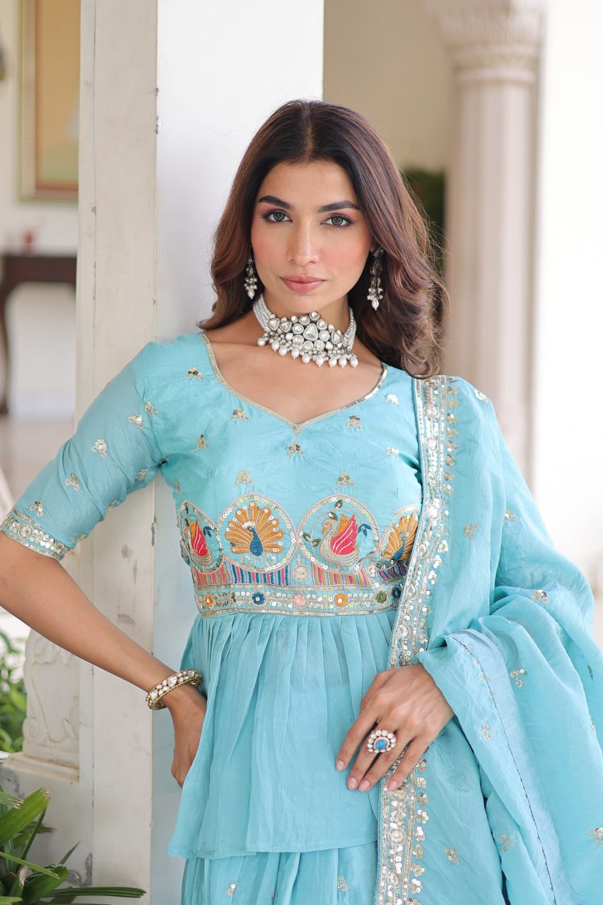Kediya Style Blouse Choli Set