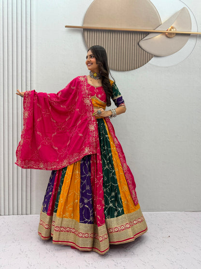 Navratri Special Vintage Chaniya Choli