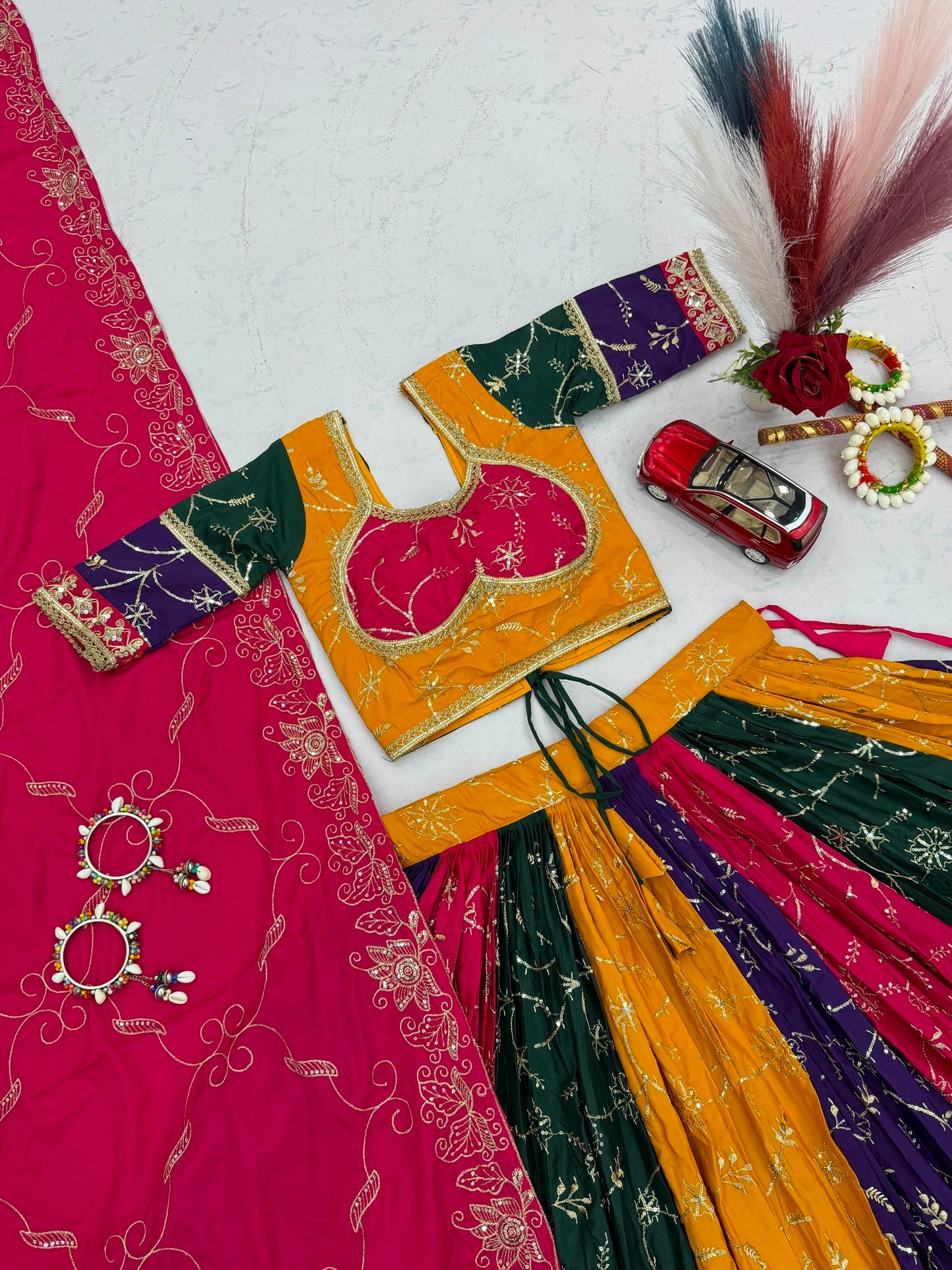 Navratri Special Vintage Chaniya Choli