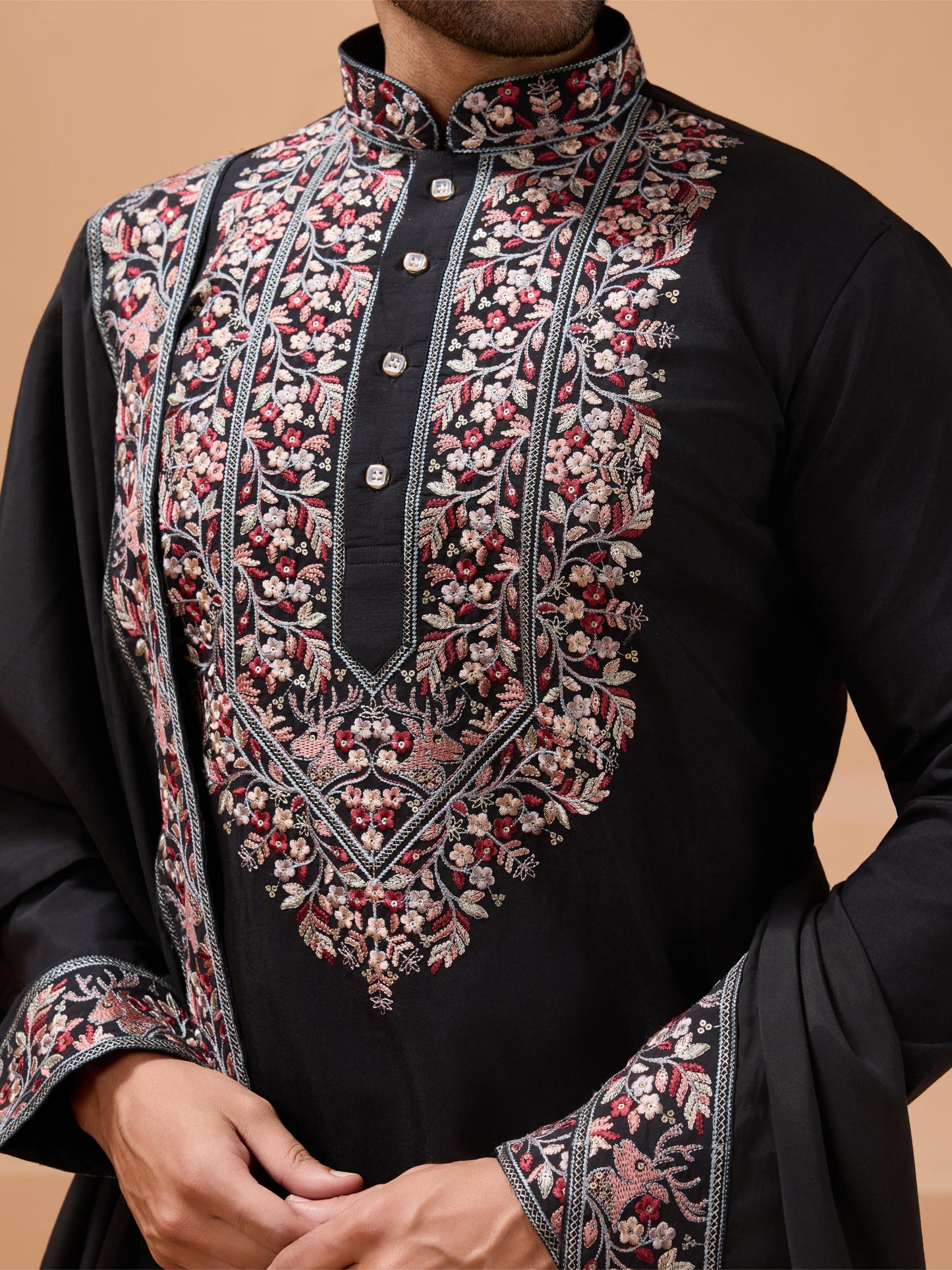 ROYAL LOOK -  Mens Wear Kurta with Dupatta Collection