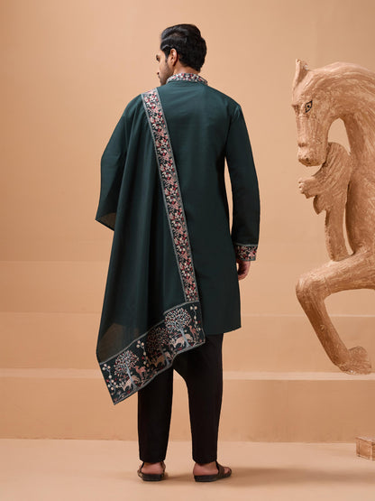 ROYAL LOOK -  Mens Wear Kurta with Dupatta Collection
