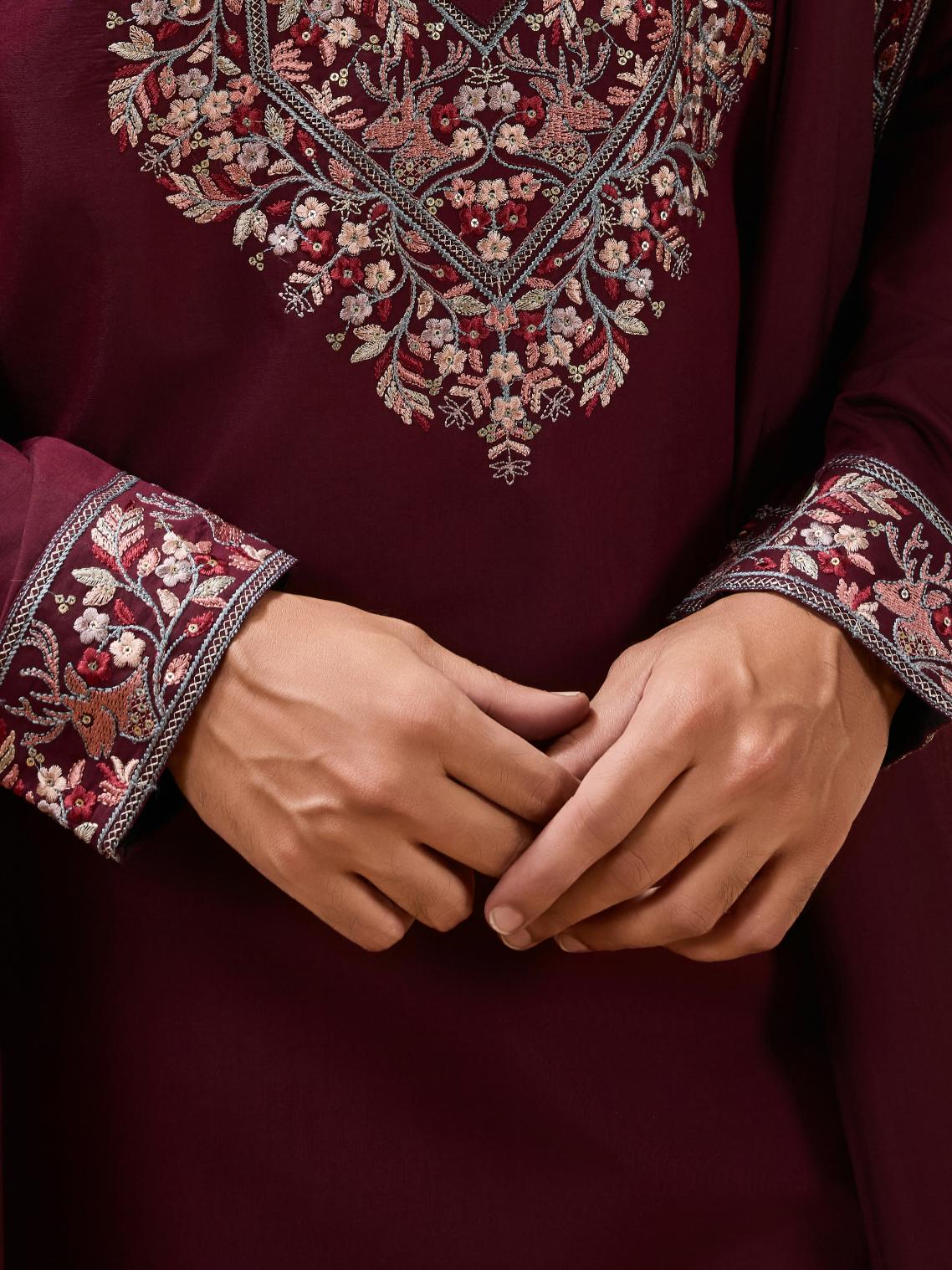 ROYAL LOOK -  Mens Wear Kurta with Dupatta Collection
