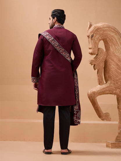 ROYAL LOOK -  Mens Wear Kurta with Dupatta Collection