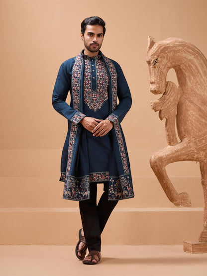 ROYAL LOOK -  Mens Wear Kurta with Dupatta Collection