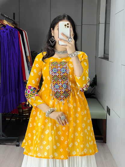 Ethnic  Lehenga With Kediya Sets