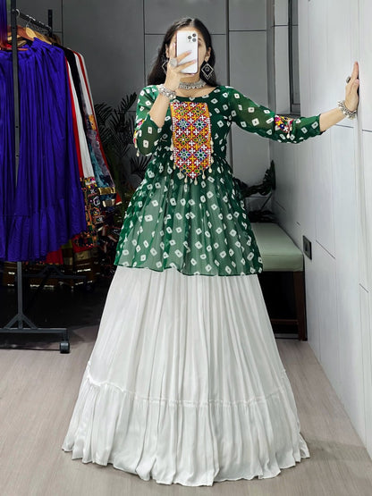 Ethnic  Lehenga With Kediya Sets