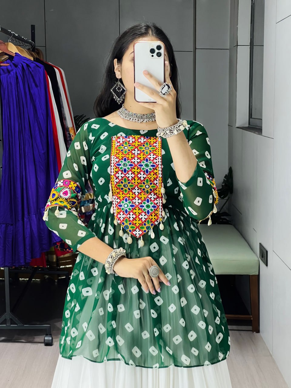 Ethnic  Lehenga With Kediya Sets