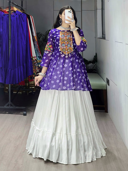 Ethnic  Lehenga With Kediya Sets