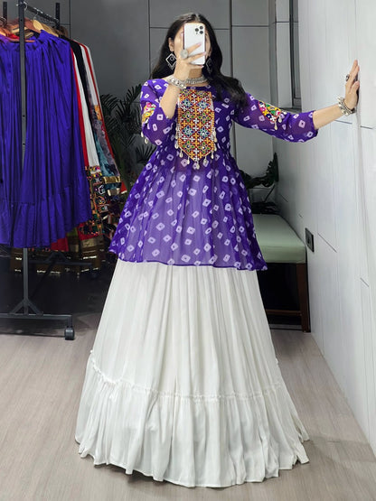 Ethnic  Lehenga With Kediya Sets