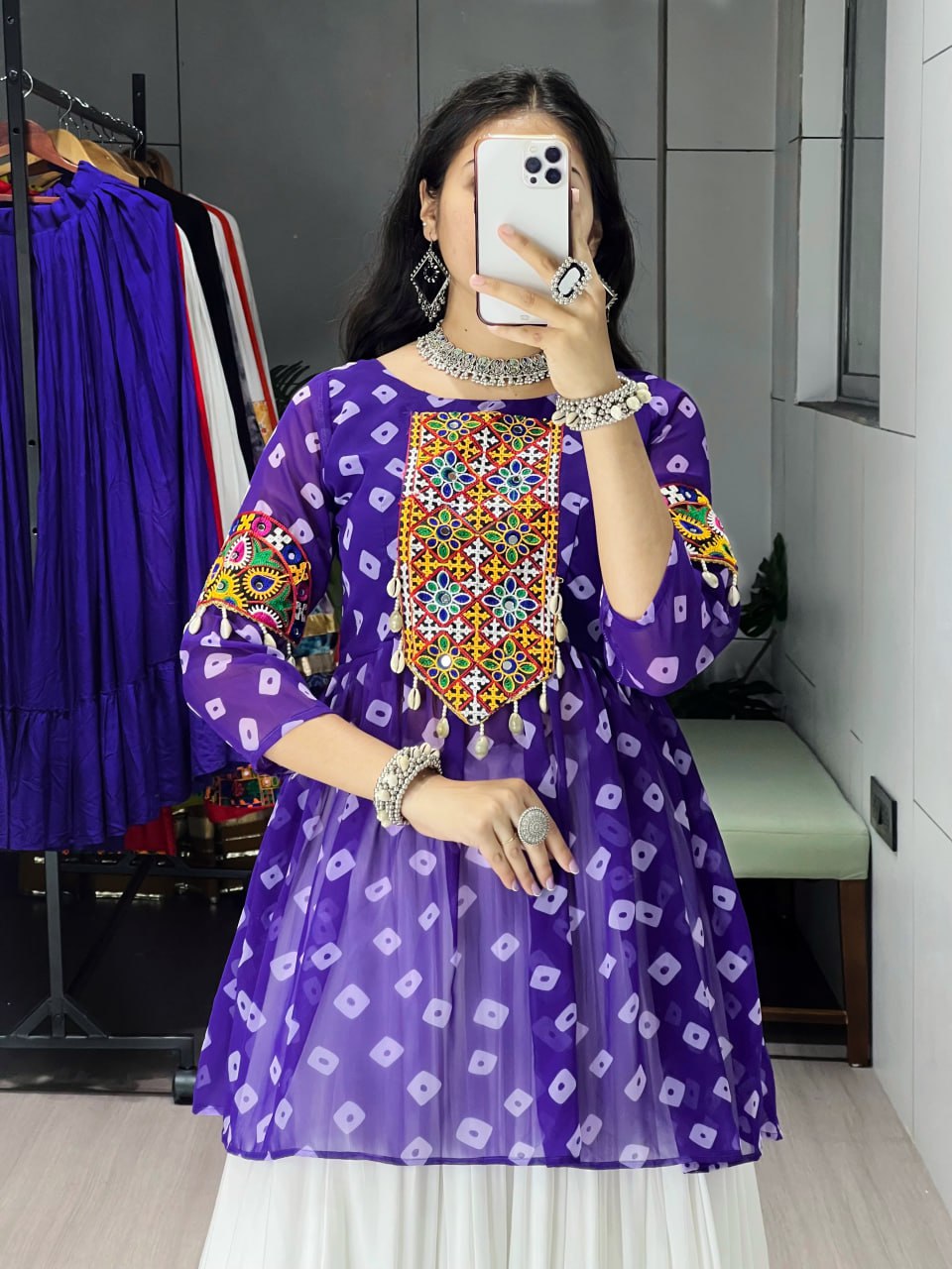 Ethnic  Lehenga With Kediya Sets
