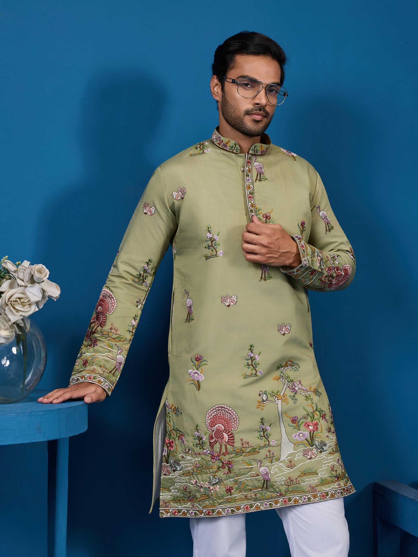 New Exclusive Festival Mens Wear Kurta with Bottom Collection