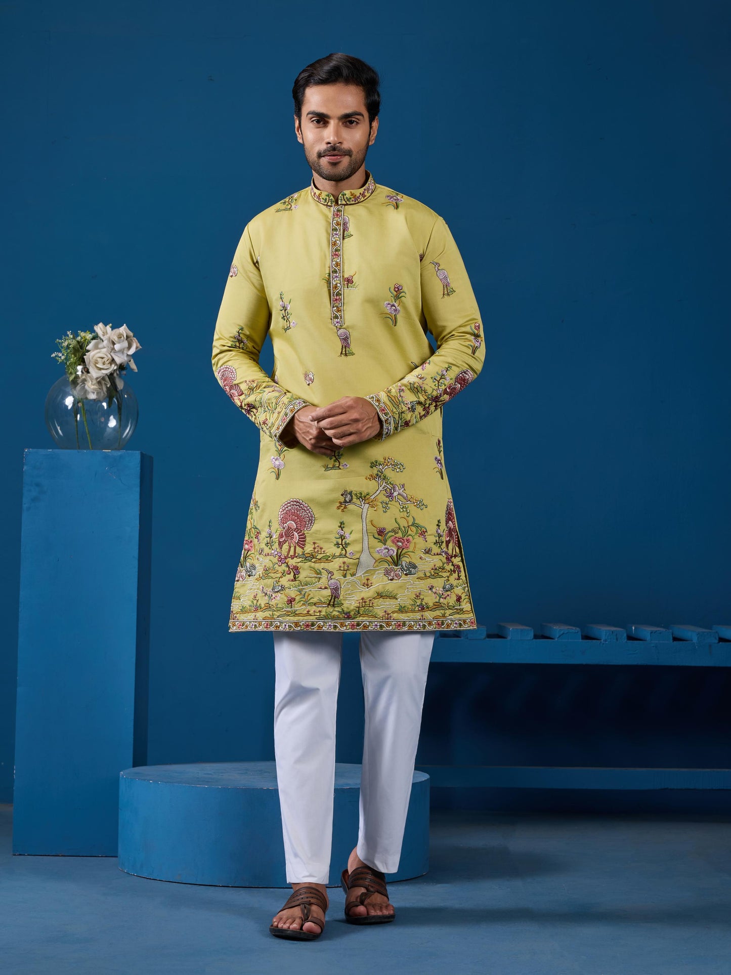 New Exclusive Festival Mens Wear Kurta with Bottom Collection