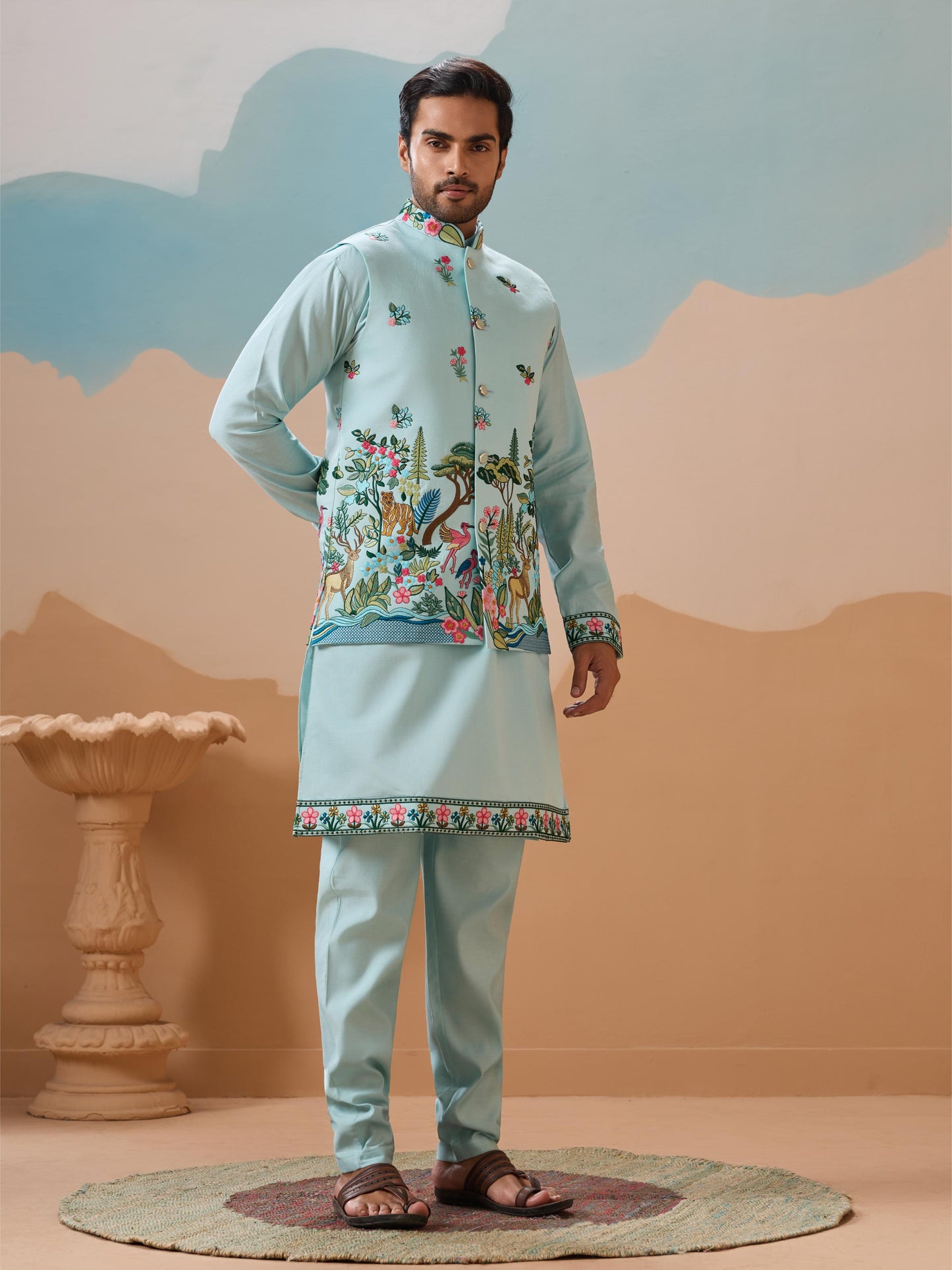 New Exclusive Festival Mens Wear Koti Kurta with Bottom Collection