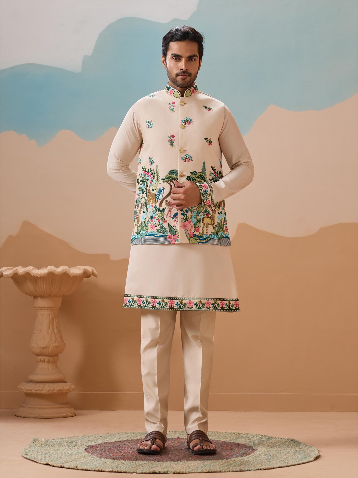 New Exclusive Festival Mens Wear Koti Kurta with Bottom Collection
