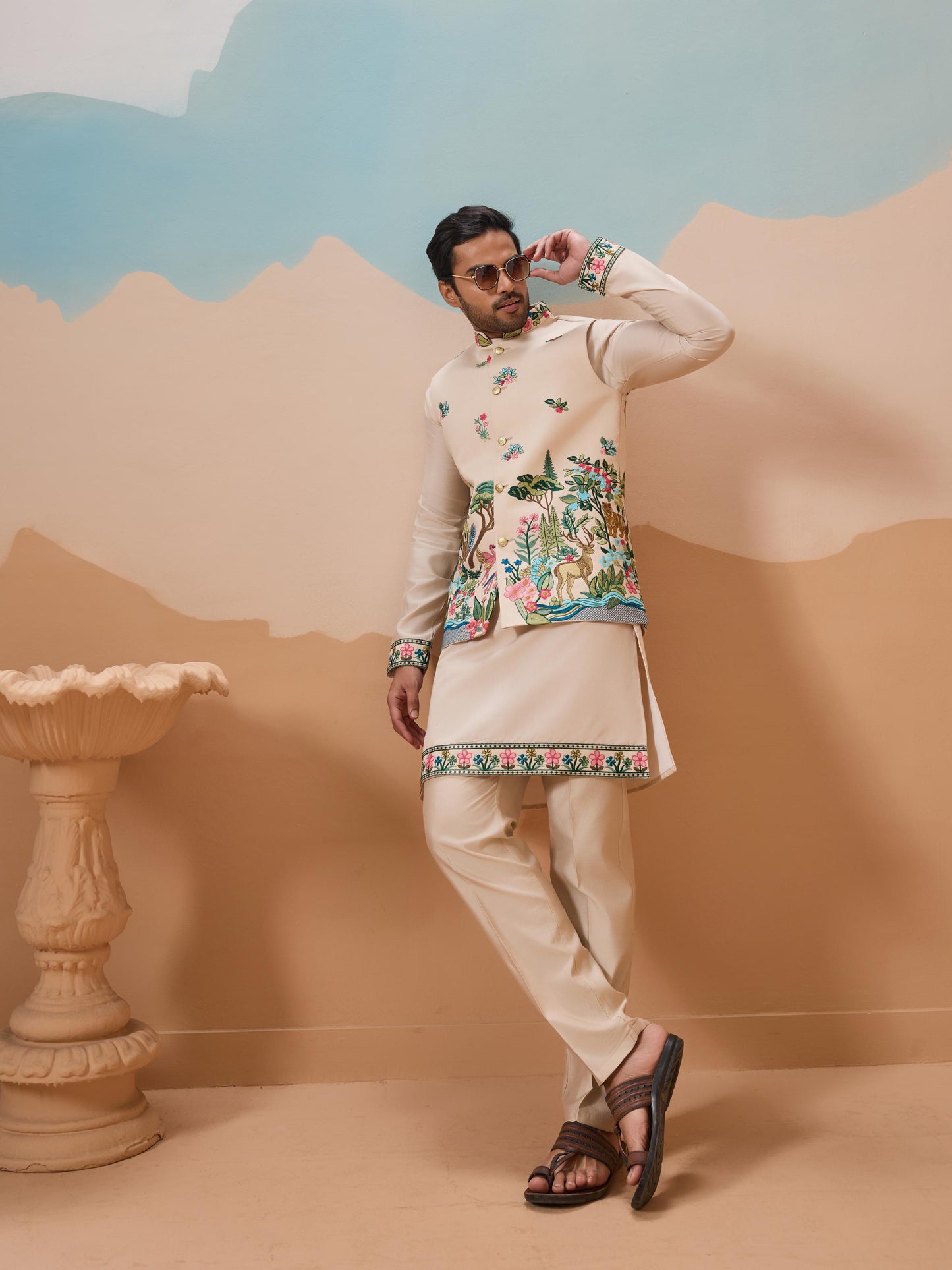New Exclusive Festival Mens Wear Koti Kurta with Bottom Collection
