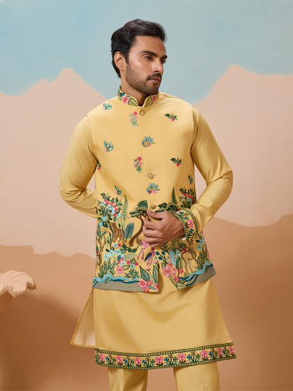 New Exclusive Festival Mens Wear Koti Kurta with Bottom Collection