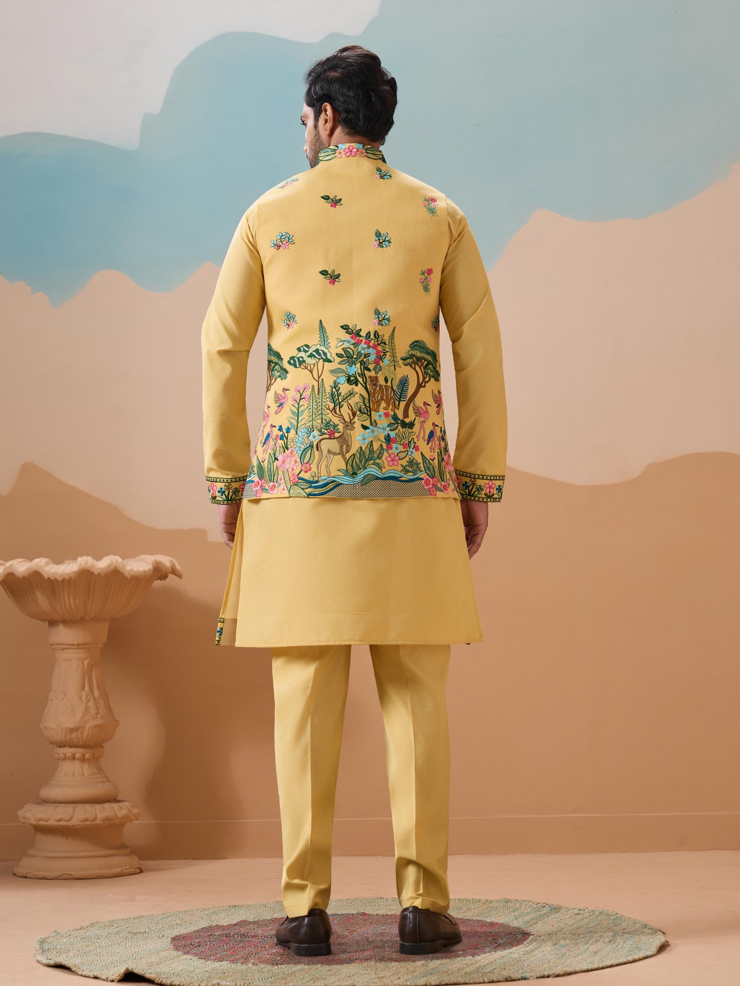 New Exclusive Festival Mens Wear Koti Kurta with Bottom Collection