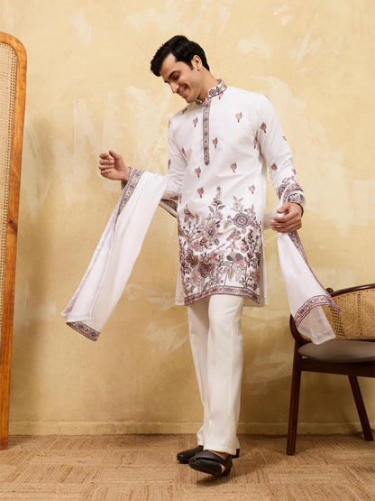New Exclusive Festival Mens Wear Kurta with Dupatta Collection