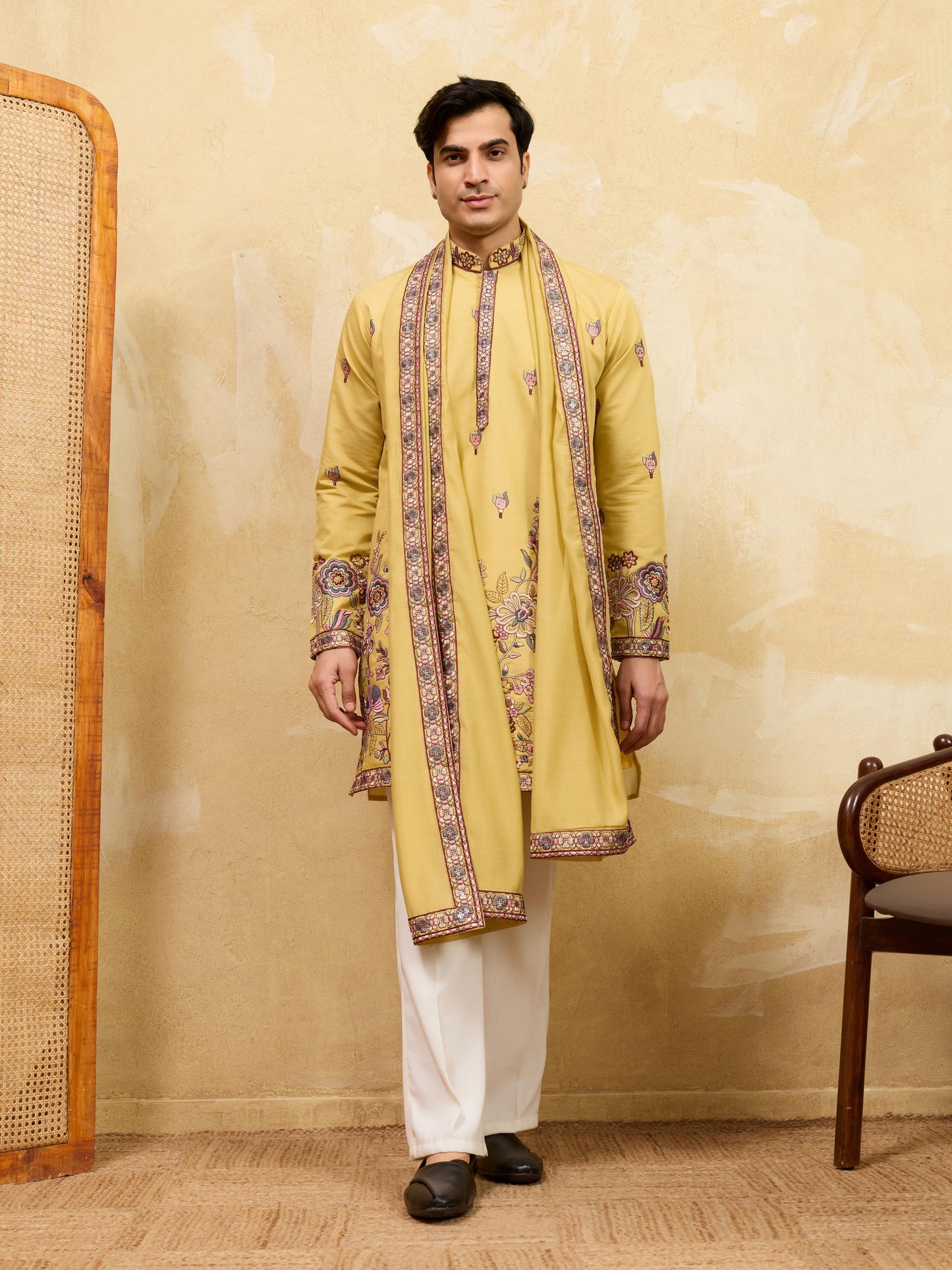 New Exclusive Festival Mens Wear Kurta with Dupatta Collection