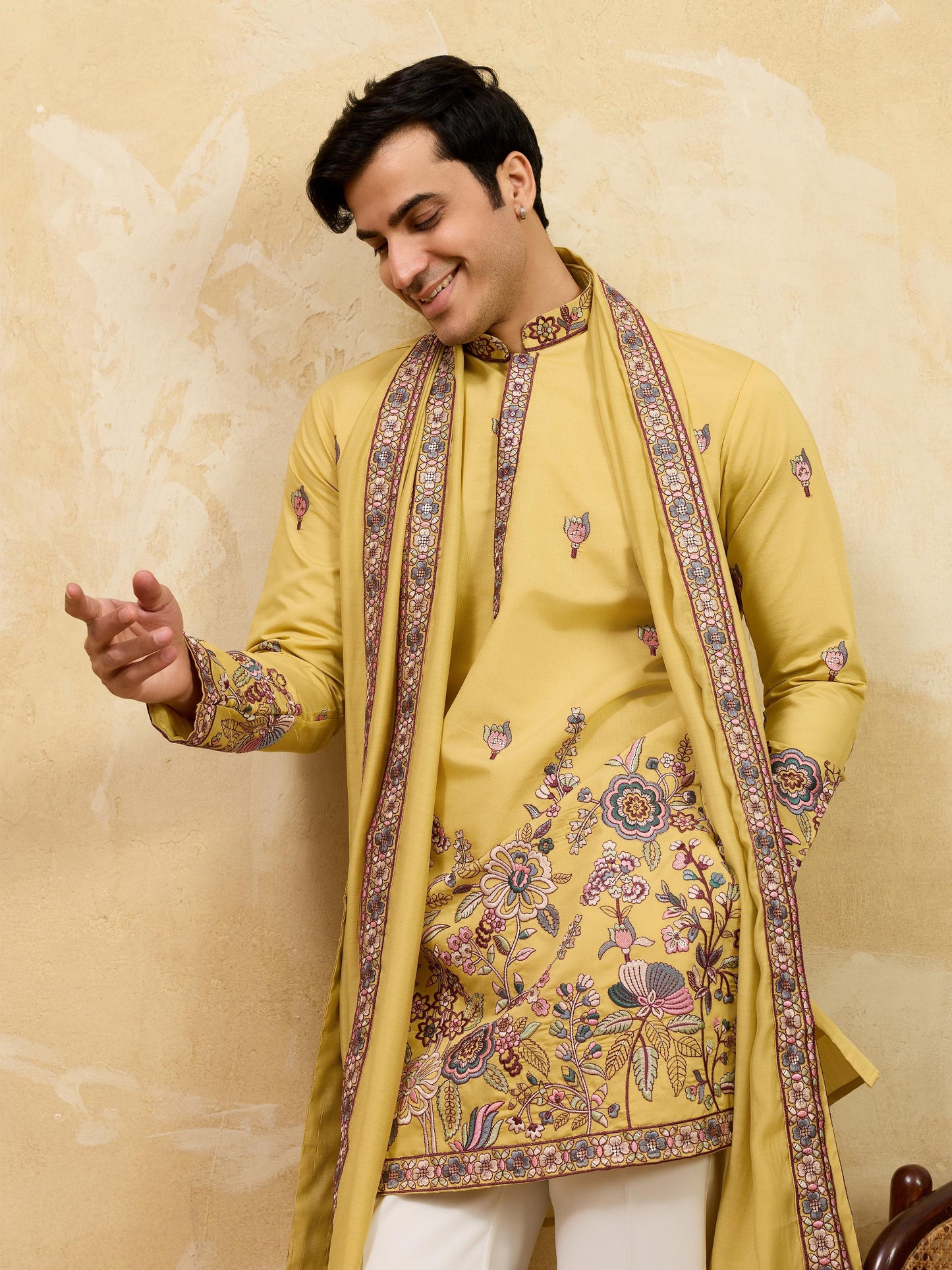New Exclusive Festival Mens Wear Kurta with Dupatta Collection