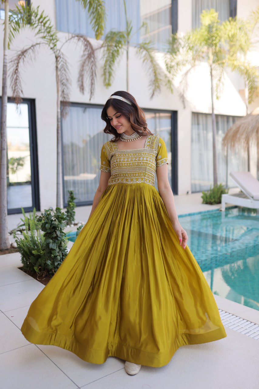 H O Fabrics Gown