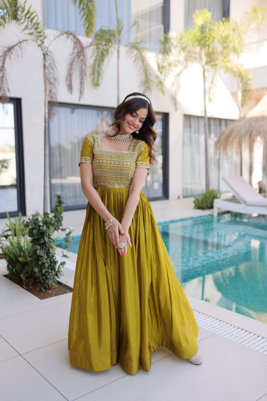 H O Fabrics Gown