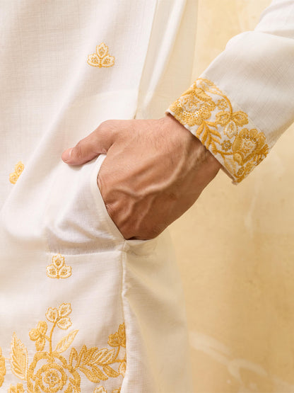 THE GRAND V DRAPE - KURTA PANT WITH DUPATTA