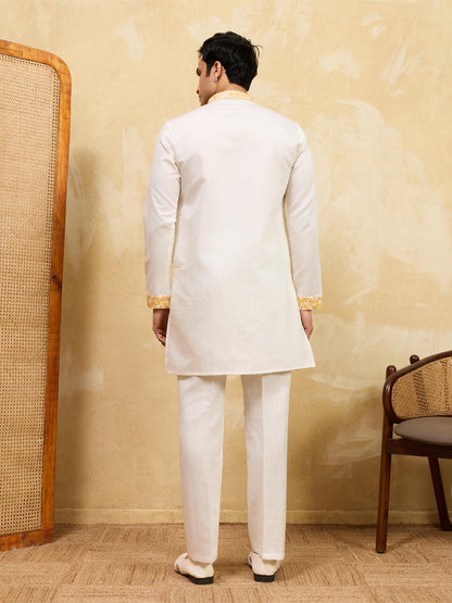 THE GRAND V DRAPE - KURTA PANT WITH DUPATTA