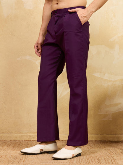 Royal Mirror Work Kurta With Pant
