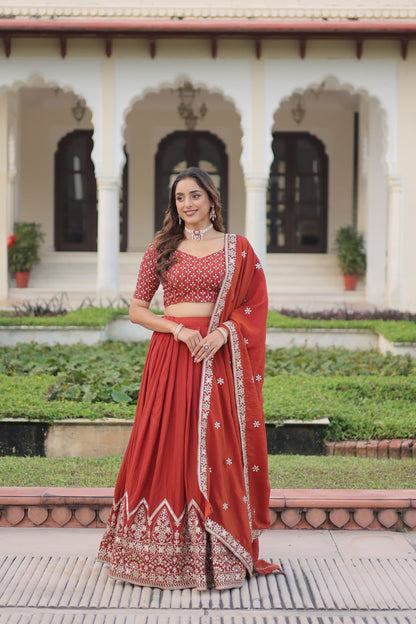 NC Vichitra Silk Wedding Chaniya Choli