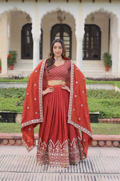 NC Vichitra Silk Wedding Chaniya Choli