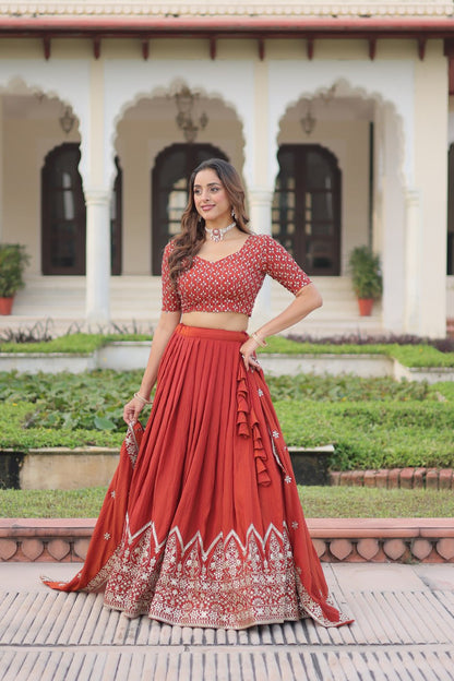 NC Vichitra Silk Wedding Chaniya Choli
