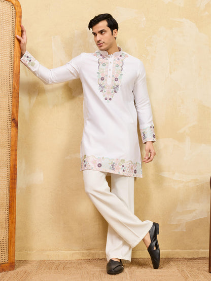 Luxe Embellish Kurta with Pant
