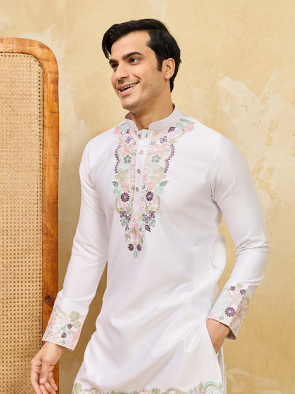 Luxe Embellish Kurta with Pant