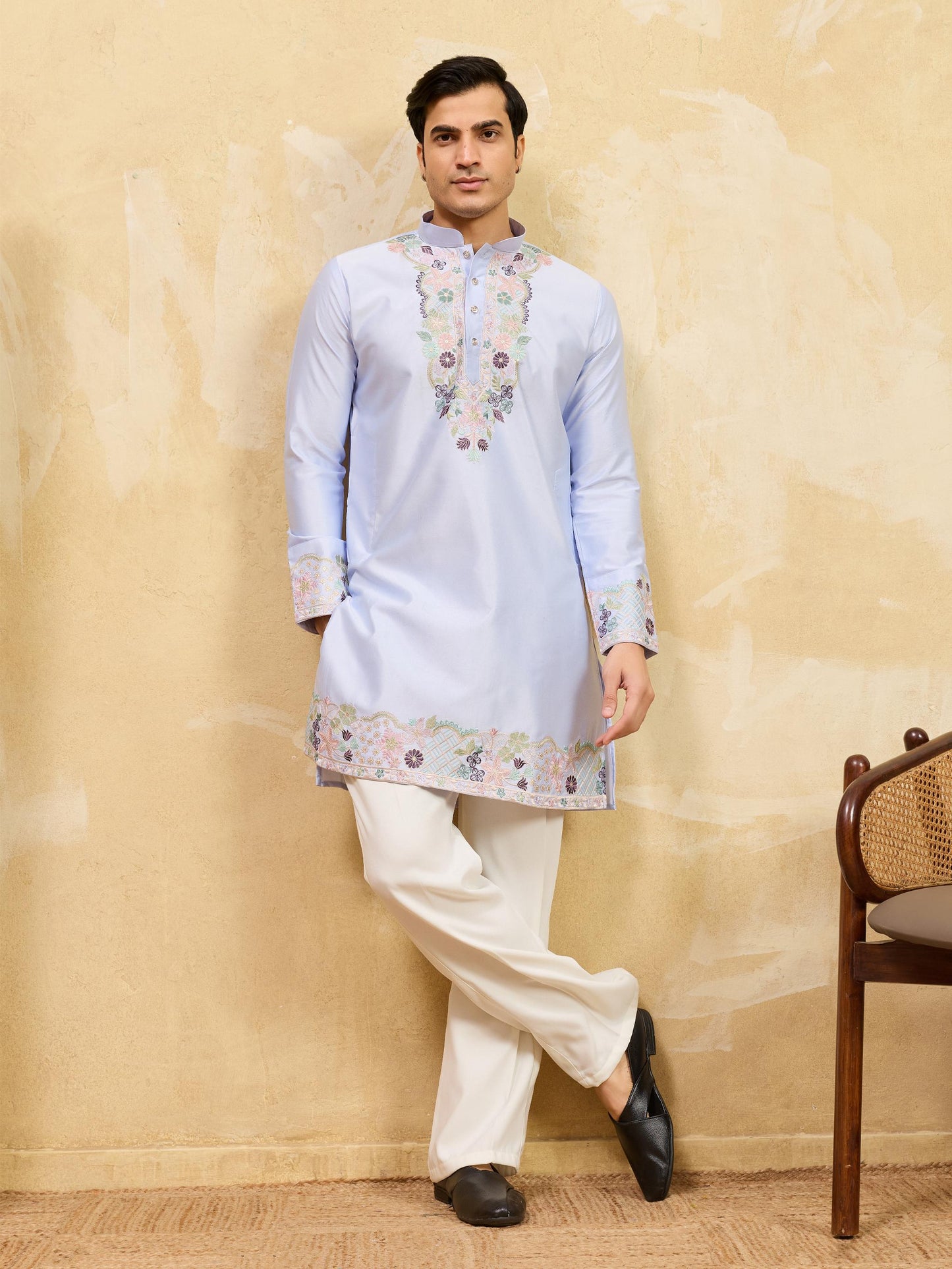 Luxe Embellish Kurta with Pant