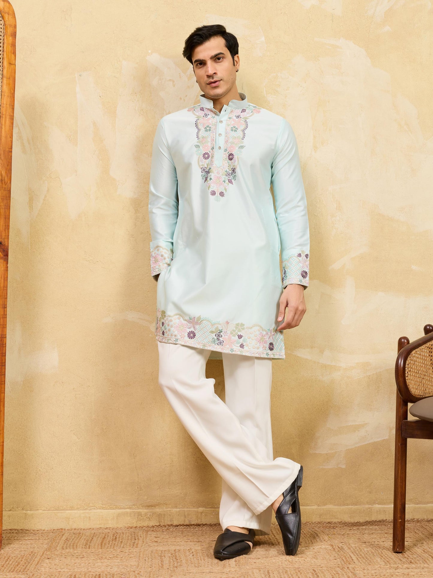 Luxe Embellish Kurta with Pant