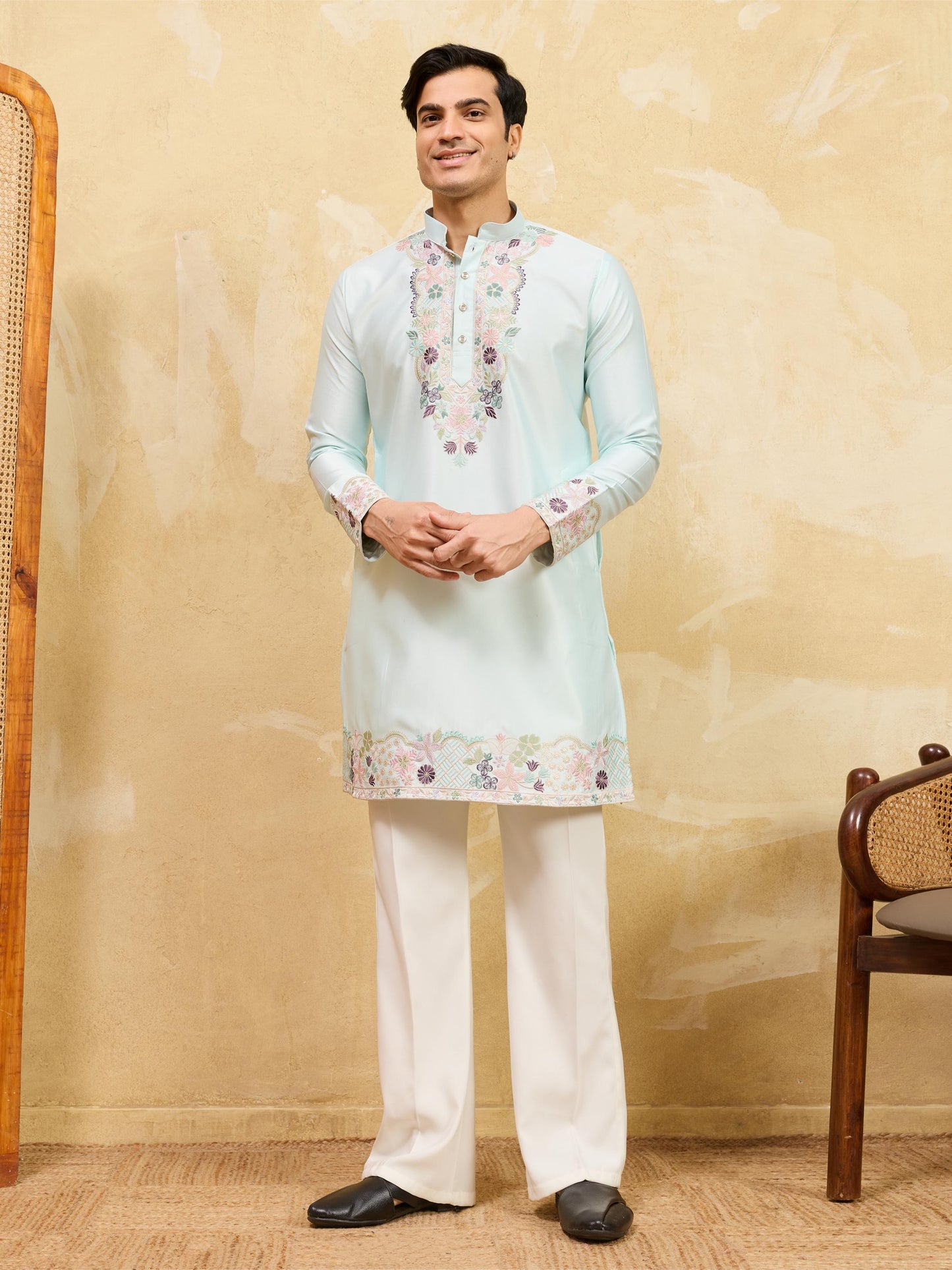 Luxe Embellish Kurta with Pant