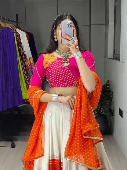 Exotic Cultural Toned Chaniya Choli | Navratri