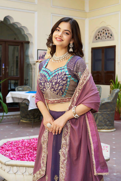 Star Georgette Chaniya Choli