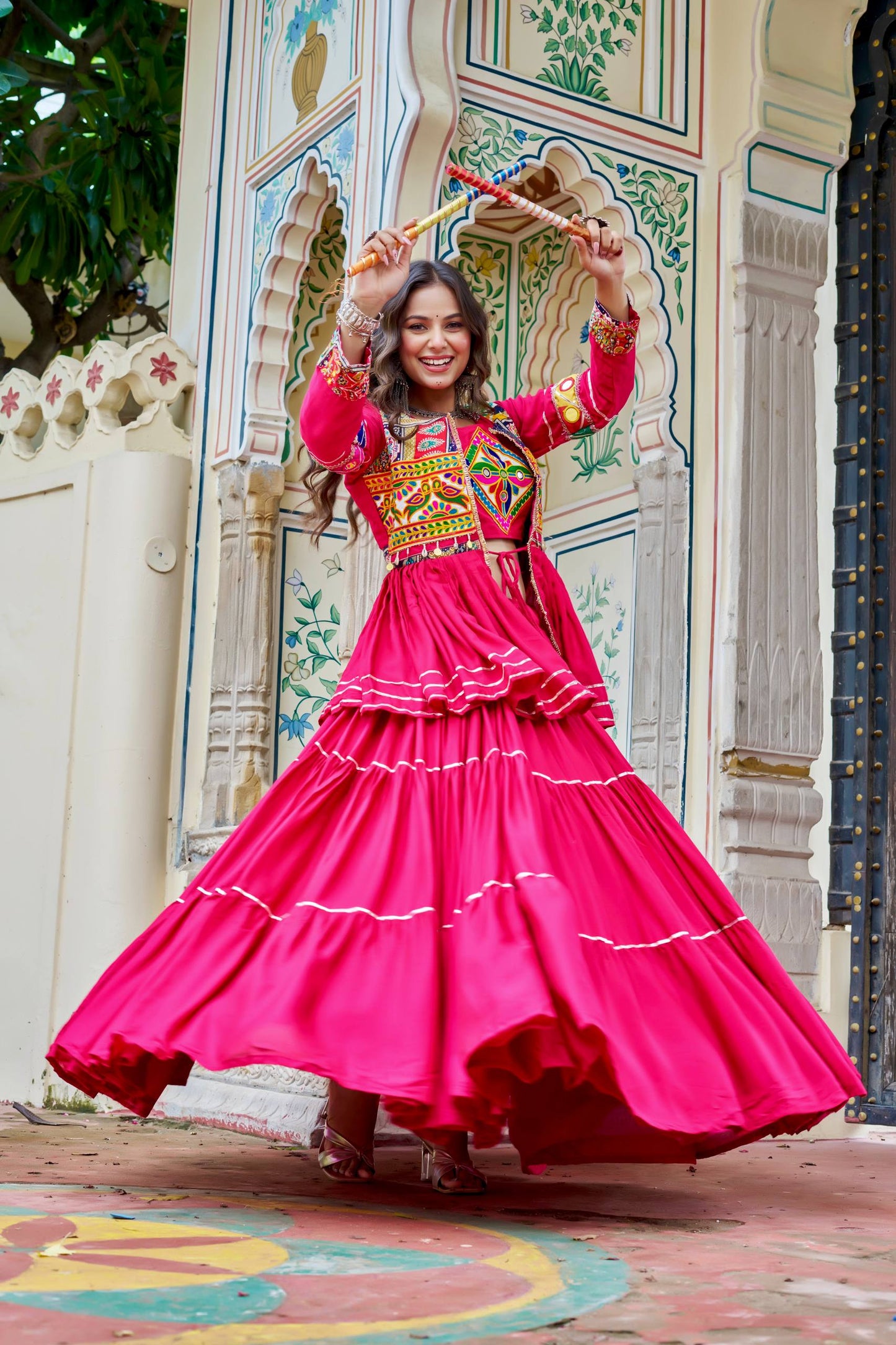 Navratri Special Three Piece Set