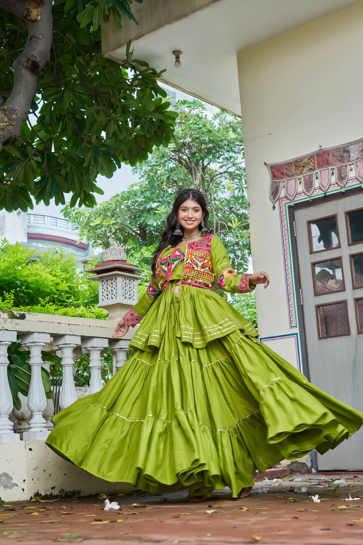 Navratri Special Three Piece Set