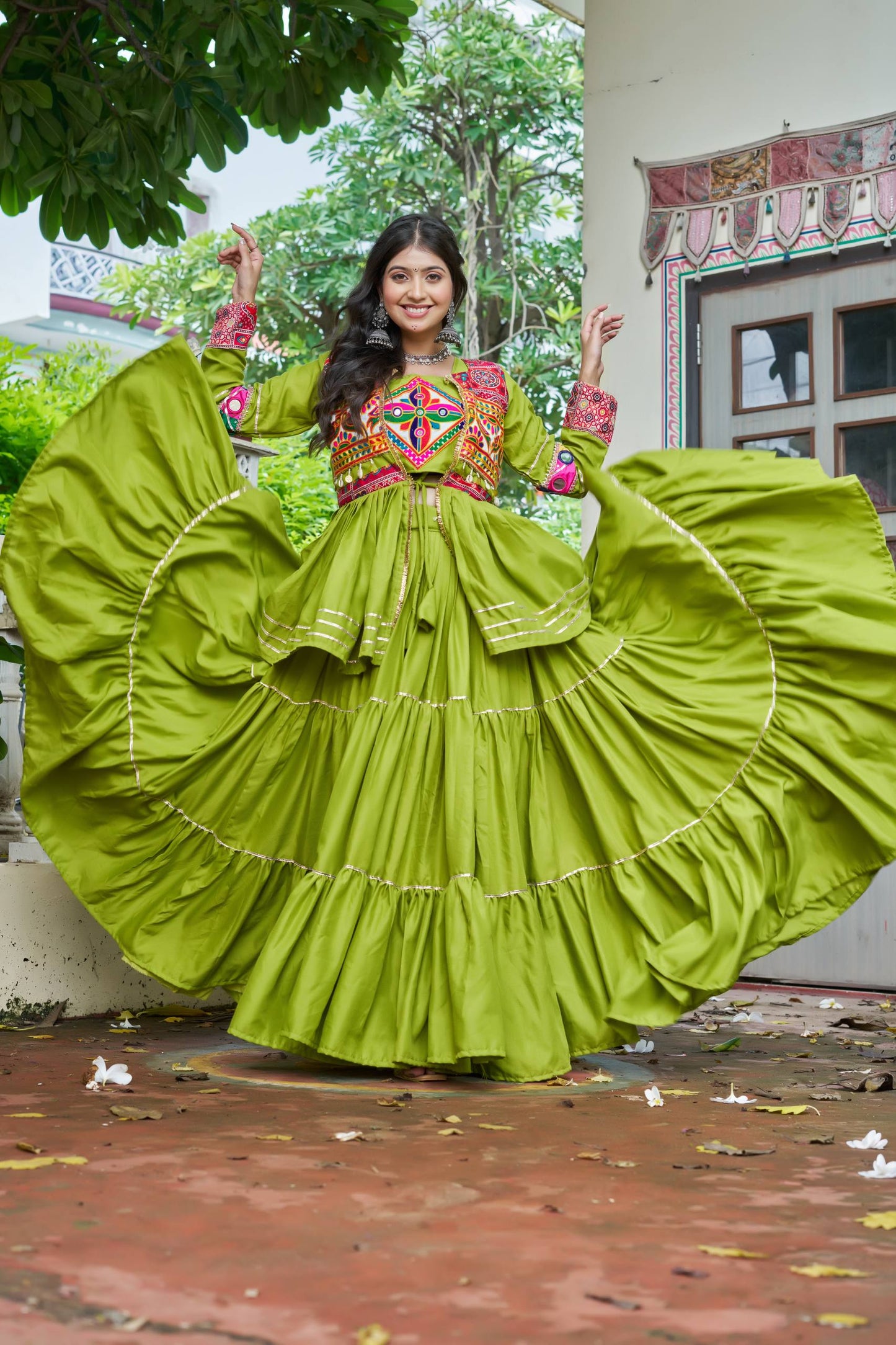 Navratri Special Three Piece Set