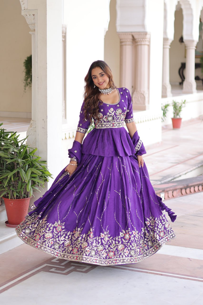 Kediya Style Blouse Choli Set