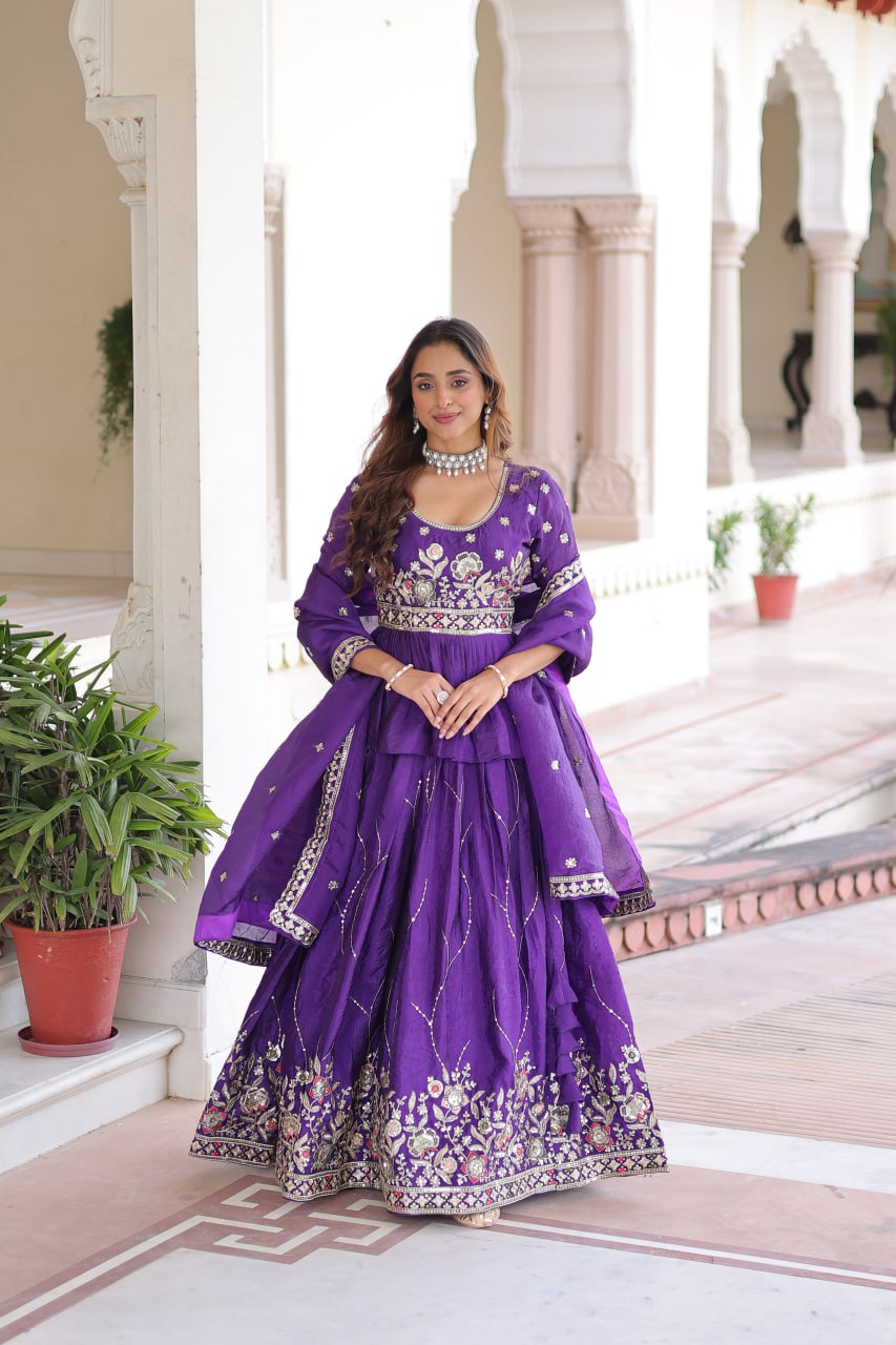 Kediya Style Blouse Choli Set