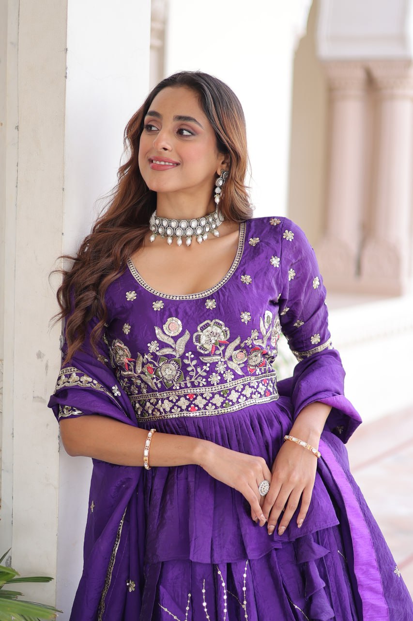 Kediya Style Blouse Choli Set