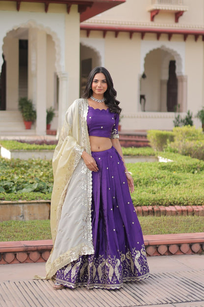 Gold Crush Chaniya Choli