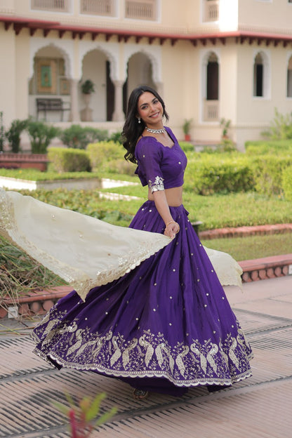 Gold Crush Chaniya Choli
