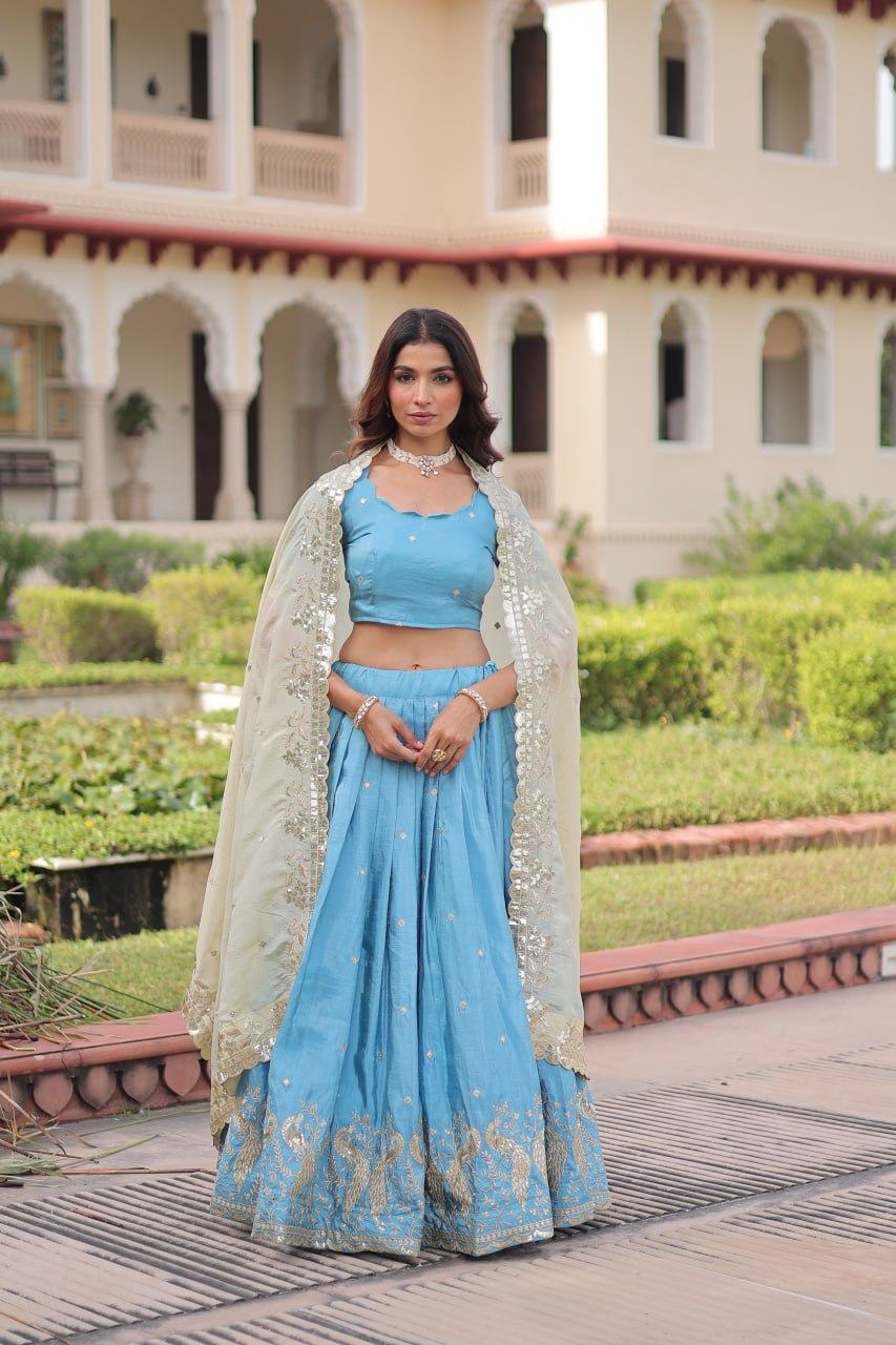 Gold Crush Chaniya Choli